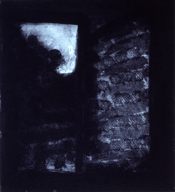 window; etching / aquatint